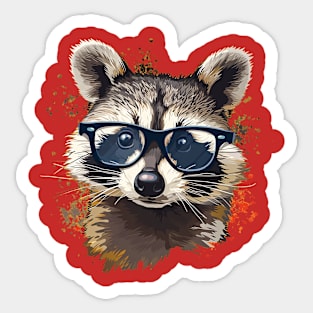 raccoon Sticker